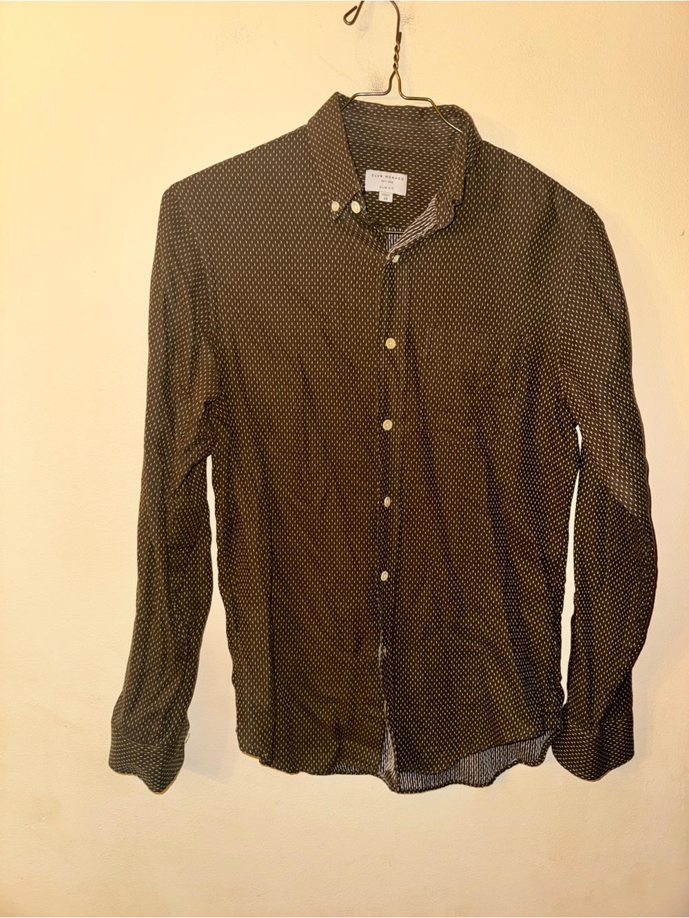 Club Monaco Men’s Shirt, Slim X-Small